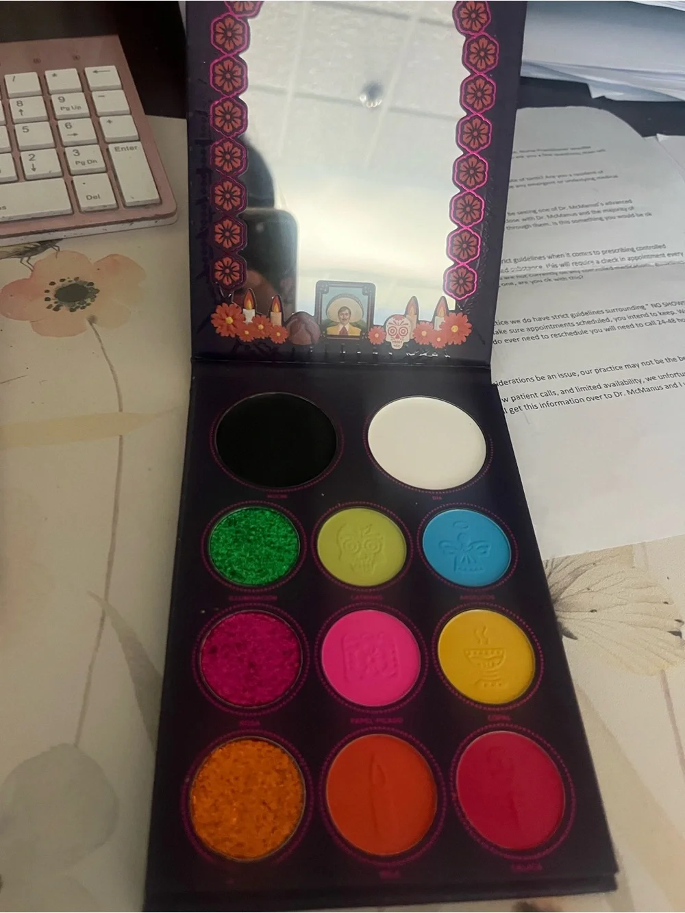 Dia de Los Muertos Pigment Palette - Purple & Pink